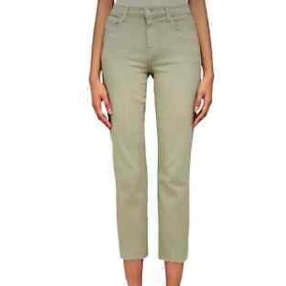 L’AGENCE jeans Size 25 Sada high rise cropped slim limestone NWOT
